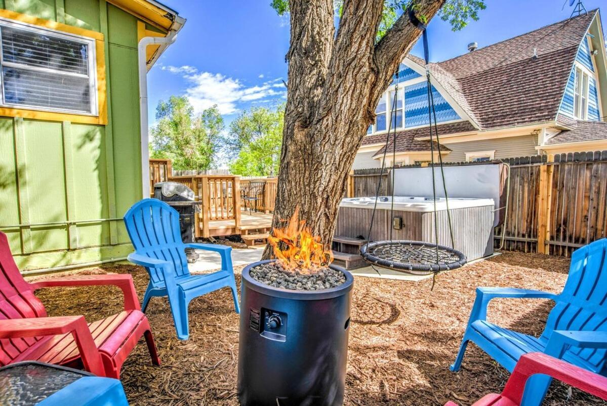 The Vibrant Victorian Hot Tub & Fire Pit In Occ Villa Колорадо Спрингс Екстериор снимка